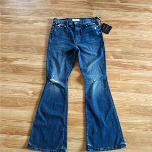 Awesome NWT Mother Superior Denim The Super Cruiser Jeans in Born to Bite -Sz 32